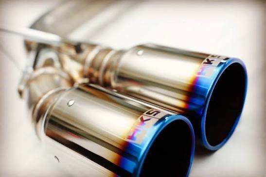 HKS - Legamax Exhaust System for Toyota Hilux - Side Exit Dual Titanium Tip - Image 2